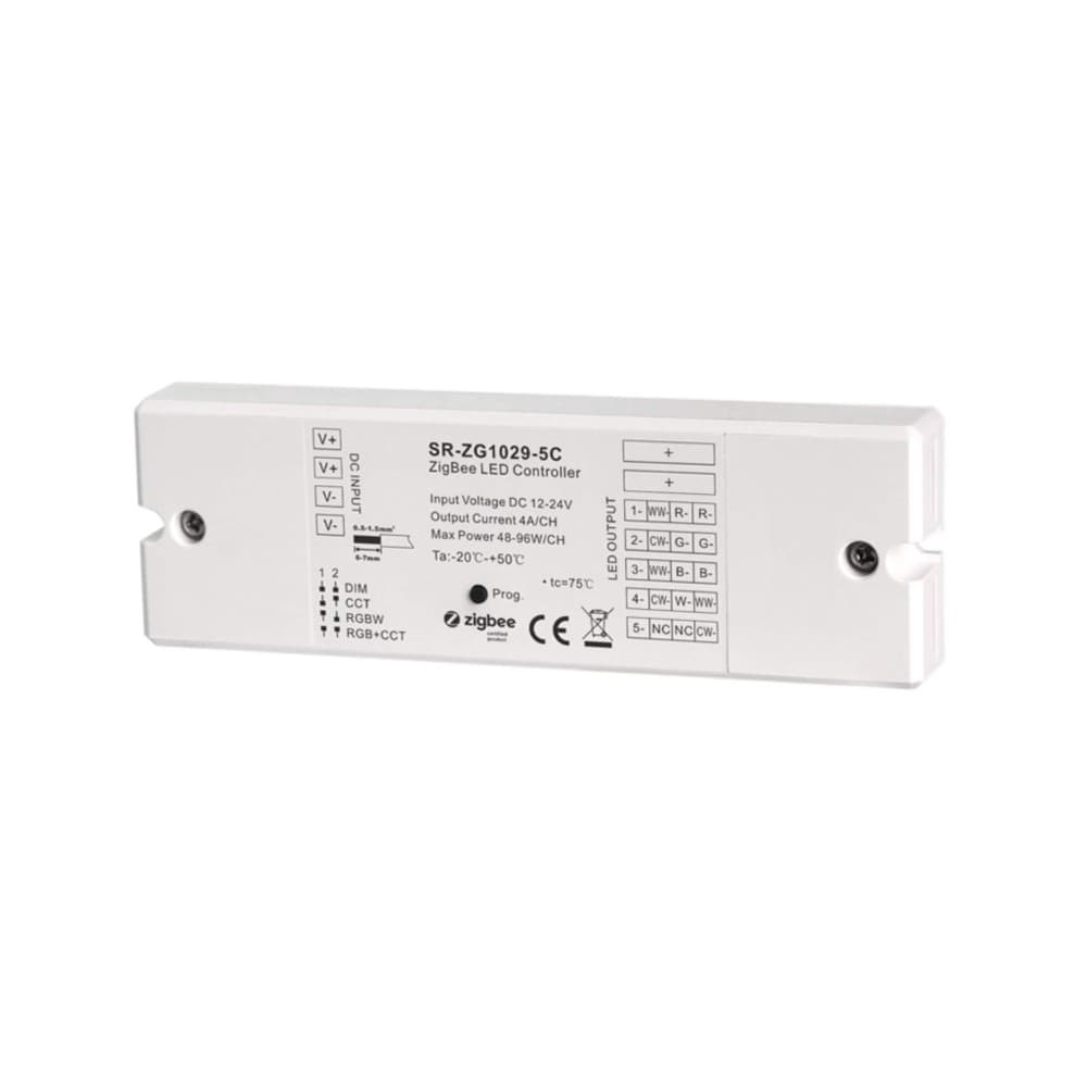 Bộ điều khiển LED dây CV RGBW ZigBee Matter - AI-ZGCV-5M