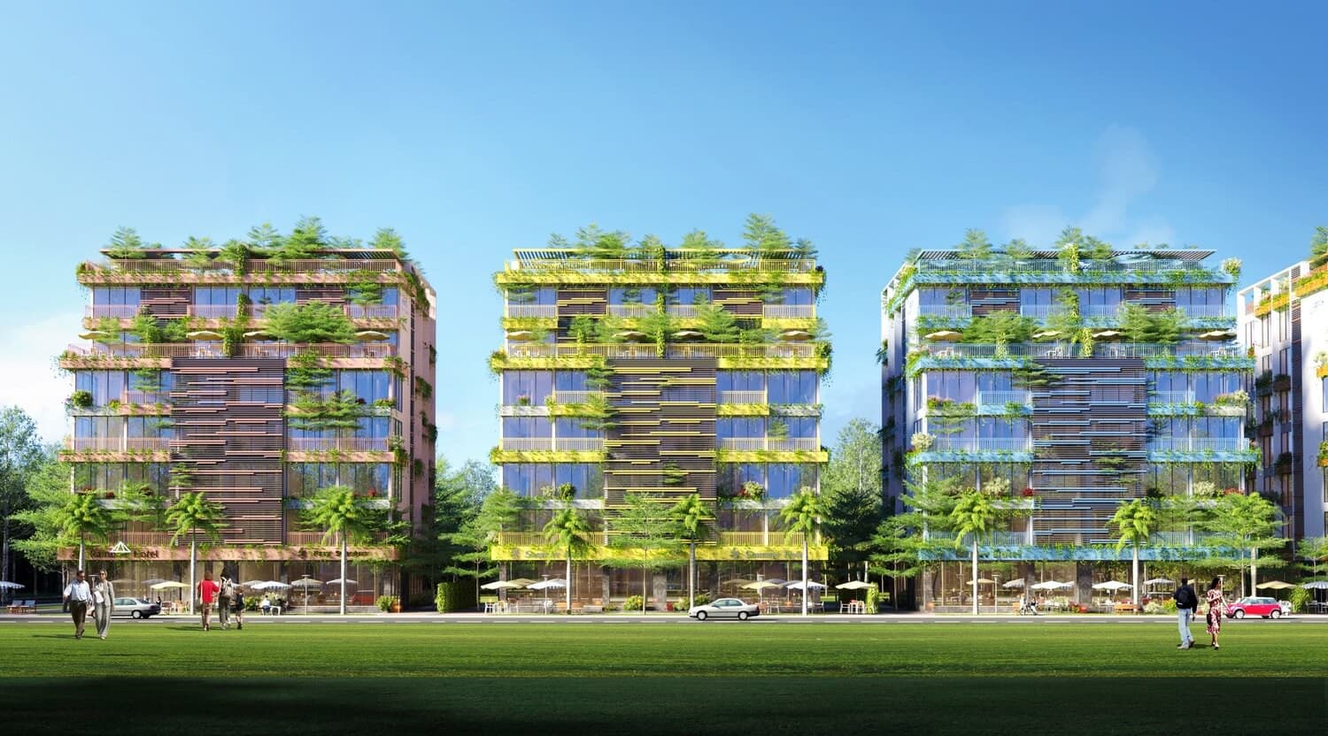 Công trình xanh là gì? Tìm hiểu về tiêu chuẩn LEED, LOTUS, EDGE
