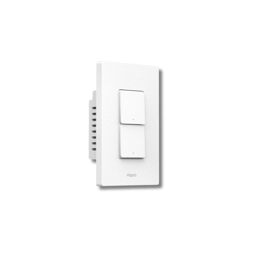 Công tắc chữ nhật H2 (US) - 2 nút 1 kênh Matter Aqara - WS-K02E