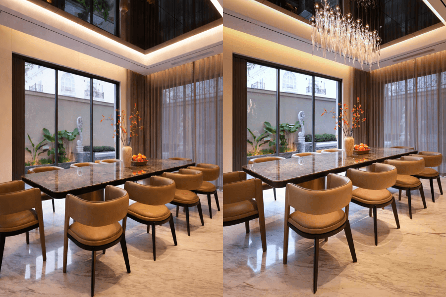 Đèn trang trí Châu Âu tích hợp KNX và DALI: khi ánh sáng định hình không gian sống