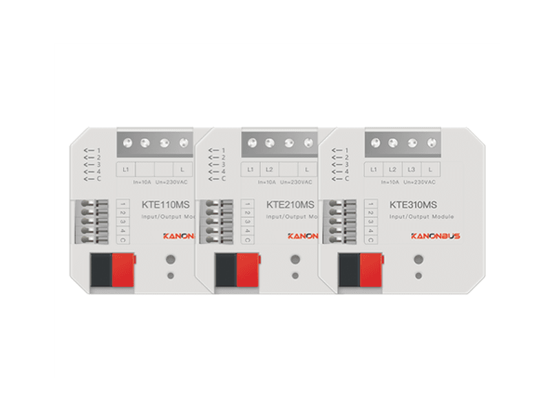Bộ điều khiển chiếu sáng on/off KNX Kanonbus - KTE310MS