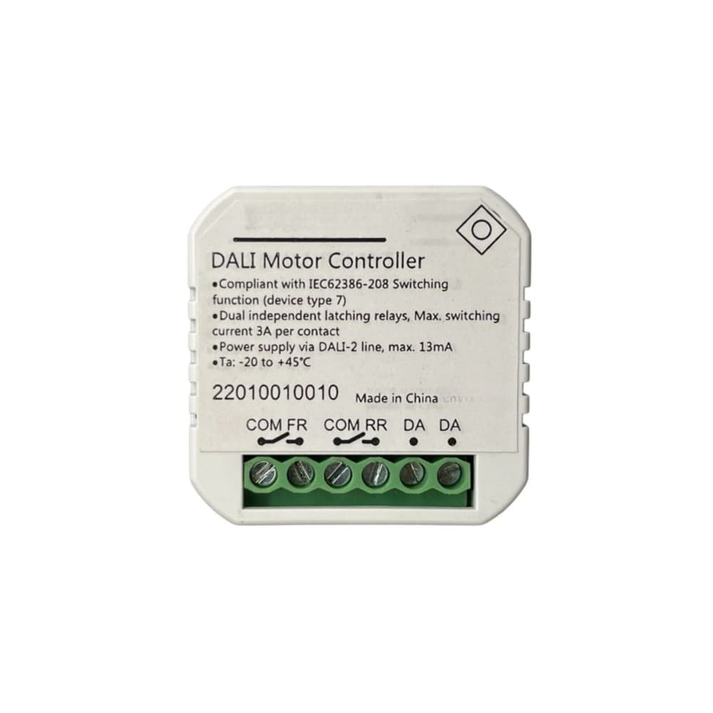 Bộ điều khiển động cơ rèm/relay tiêu chuẩn DALI-2 - DX010