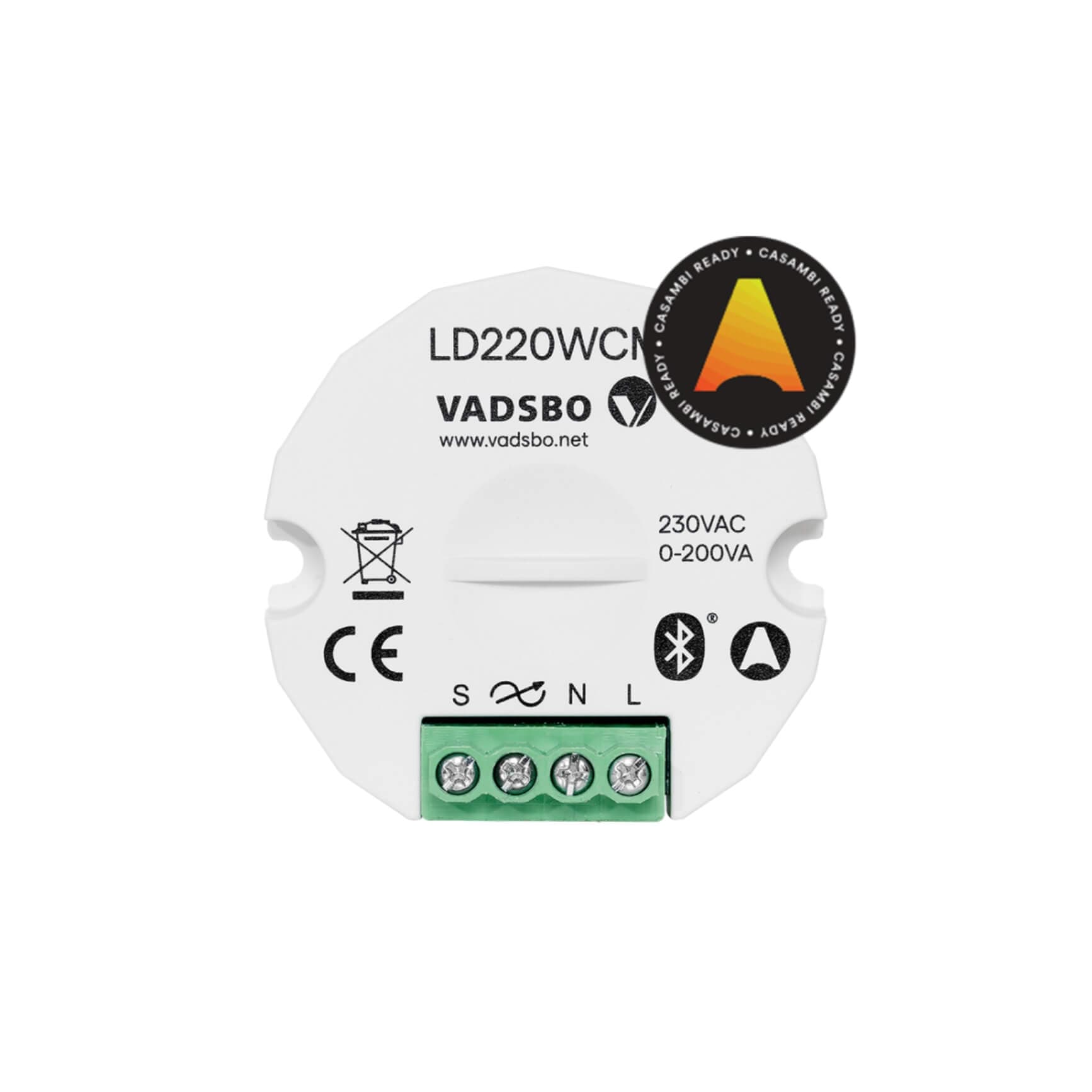 Bộ điều khiển dimmer Triac Casambi Vadsbo - LD220WCM