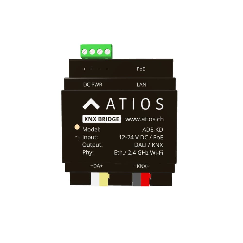 Bộ chuyển đổi KNX Matter Apple Homekit và Google Home, KNX DALI 2.0 Atios - ADE-KD