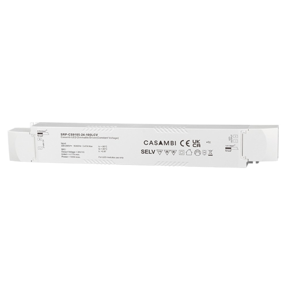 LED Driver CV Casambi 100W 24VDC 1 kênh Sunricher - SRP-CS9105-24-100LCV