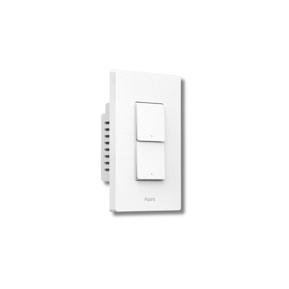 Công tắc chữ nhật H2 (US) - 2 nút 2 kênh Matter Aqara - WS-K03E