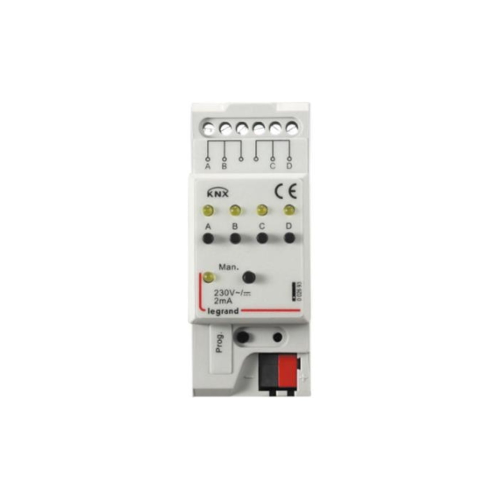 Cổng giao tiếp nhị phân 4 kênh độc lập KNX Legrand - 002693