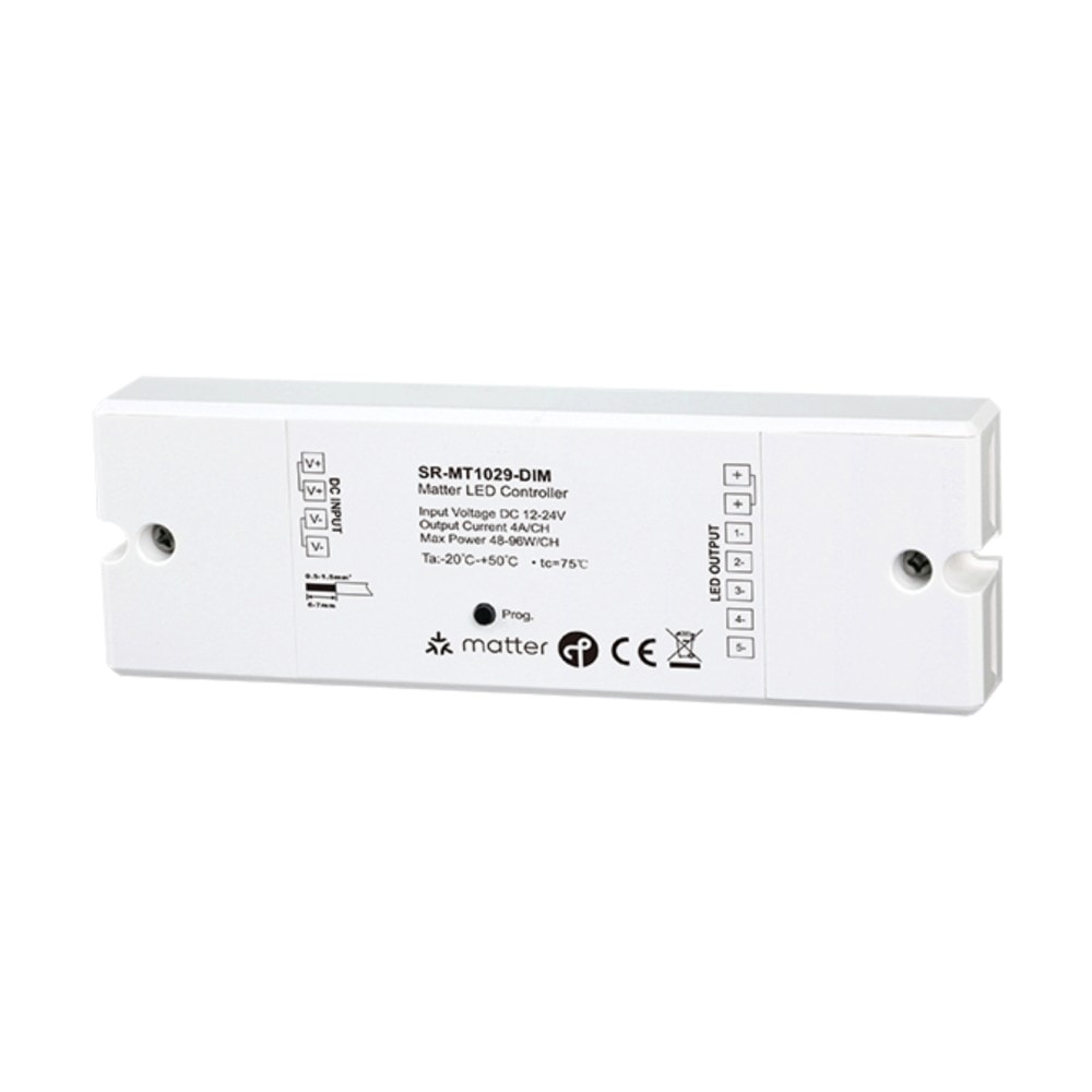 Bộ điều khiển LED Matter + Zigbee DIM CV Sunricher - SR-MT1029-DIM