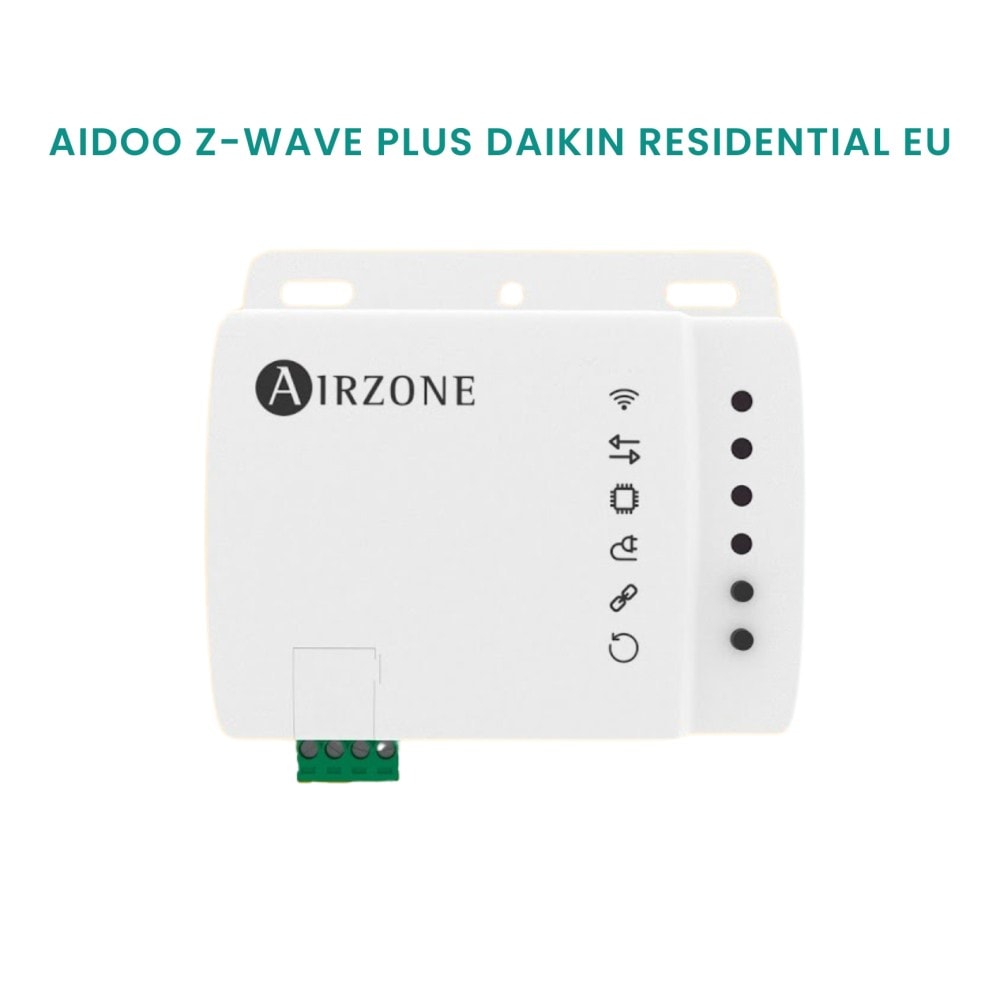 Bộ điều khiển máy lạnh cục bộ Aidoo Z-Wave Plus Daikin S21 Residential EU Airzone - AZAI6ZWEDA0