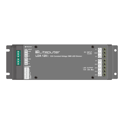 Bộ giải mã đèn LED DMX qua PWM Lite-Puter - LDX-120II