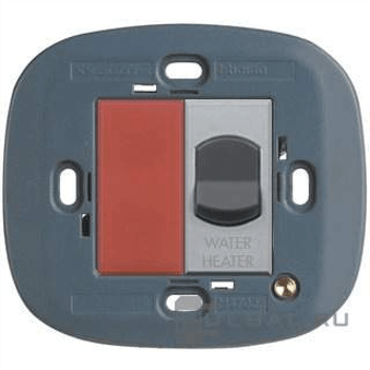 Công tắc kèm đèn báo và khung đỡ 2M Bticino - HC4011SW
