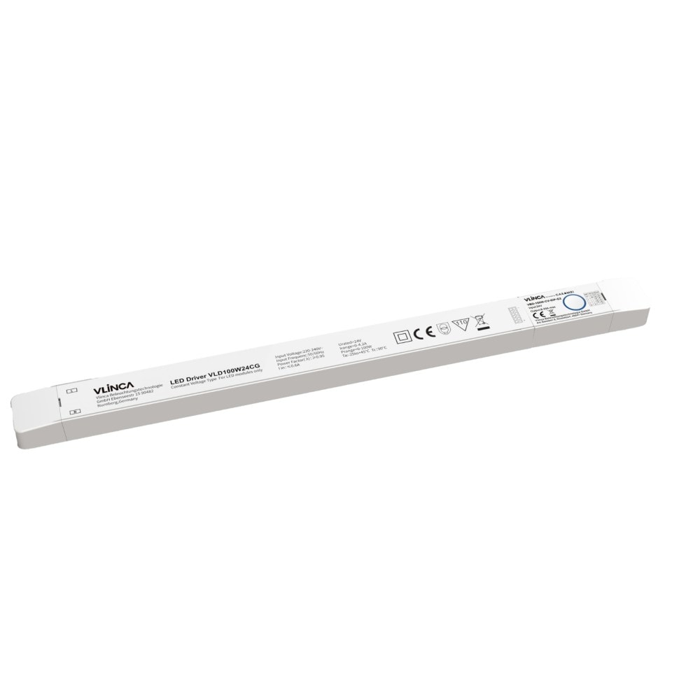 LED Driver CV Casambi 100W 24VDC Vlinca - VBD-CV5-IDP-100W