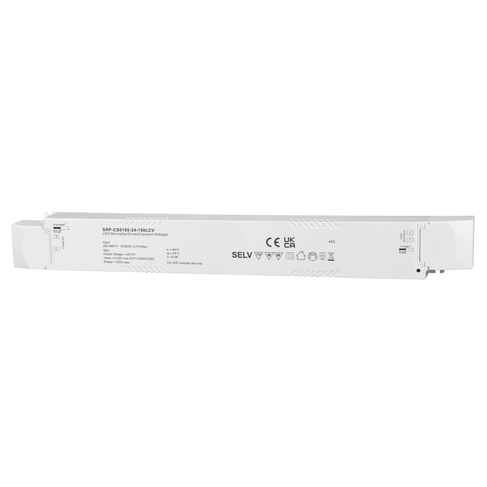 LED Driver CV Casambi 150W 24VDC 1 kênh Sunricher - SRP-CS9105-24-150LCV