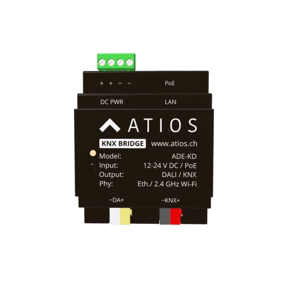 Bộ chuyển đổi KNX Matter Apple Homekit và Google Home, KNX DALI 2.0 Atios - ADE-KD