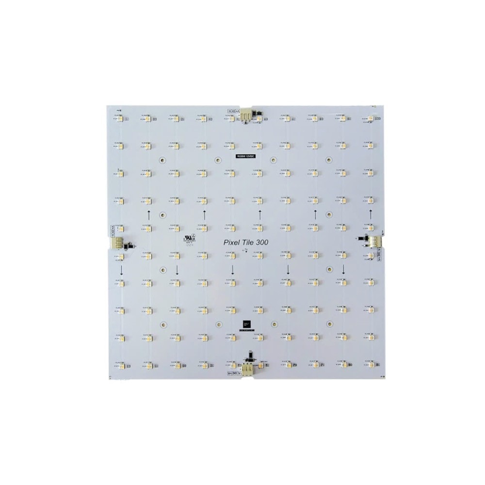 PIXEL-TILE-300-RGBW-12V — Module LED RGBW Pixel-to-Pixel SPI, 100 LED