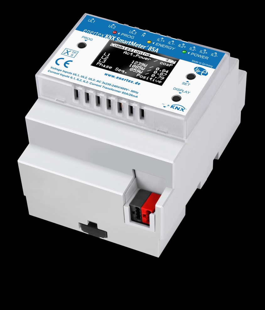 Đồng hồ đo điện năng KNX 3 pha Max 85/800 A Enertex SmartMeter