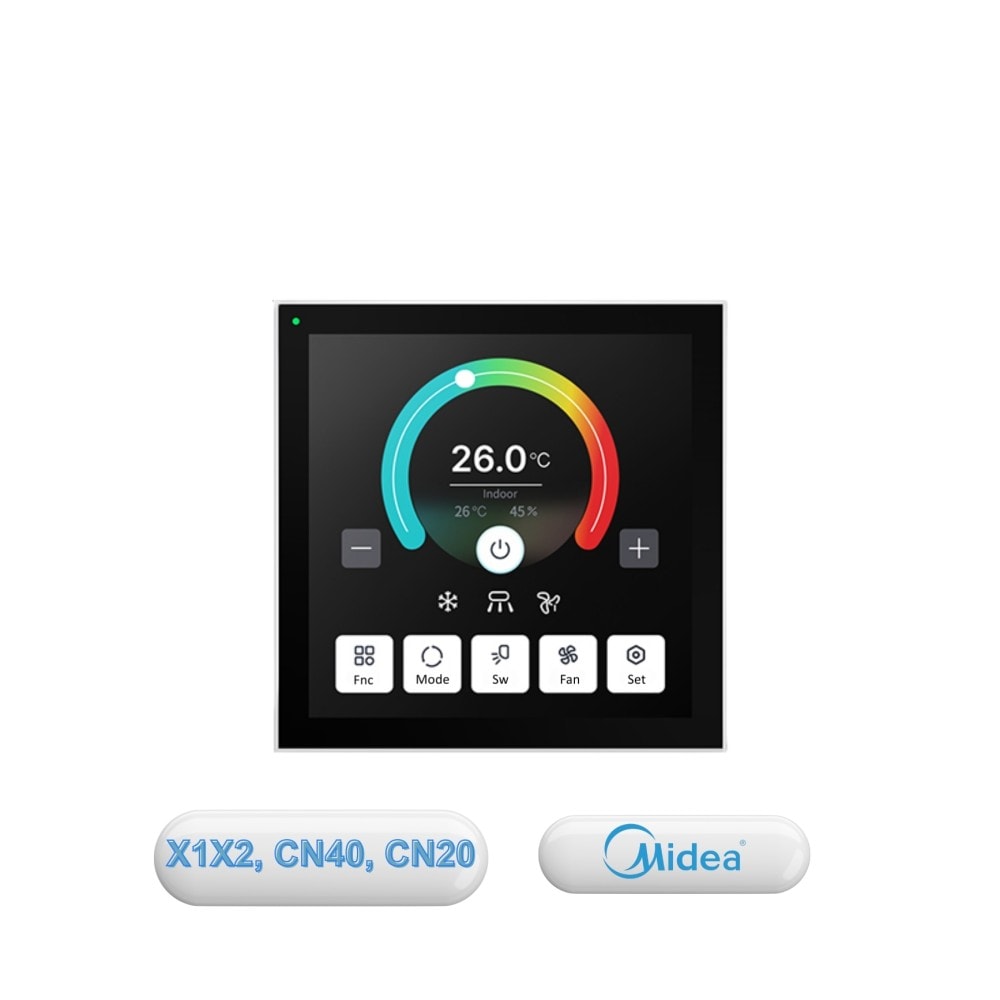 Bảng điều khiển điều hòa Midea Matter Wi-Fi X1X2, CN40, CN20 - 81MTAC01-MID
