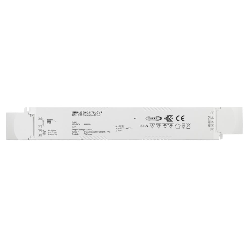 LED Driver DALI DT8 24V RGBW CV Sunricher 75W và 150W