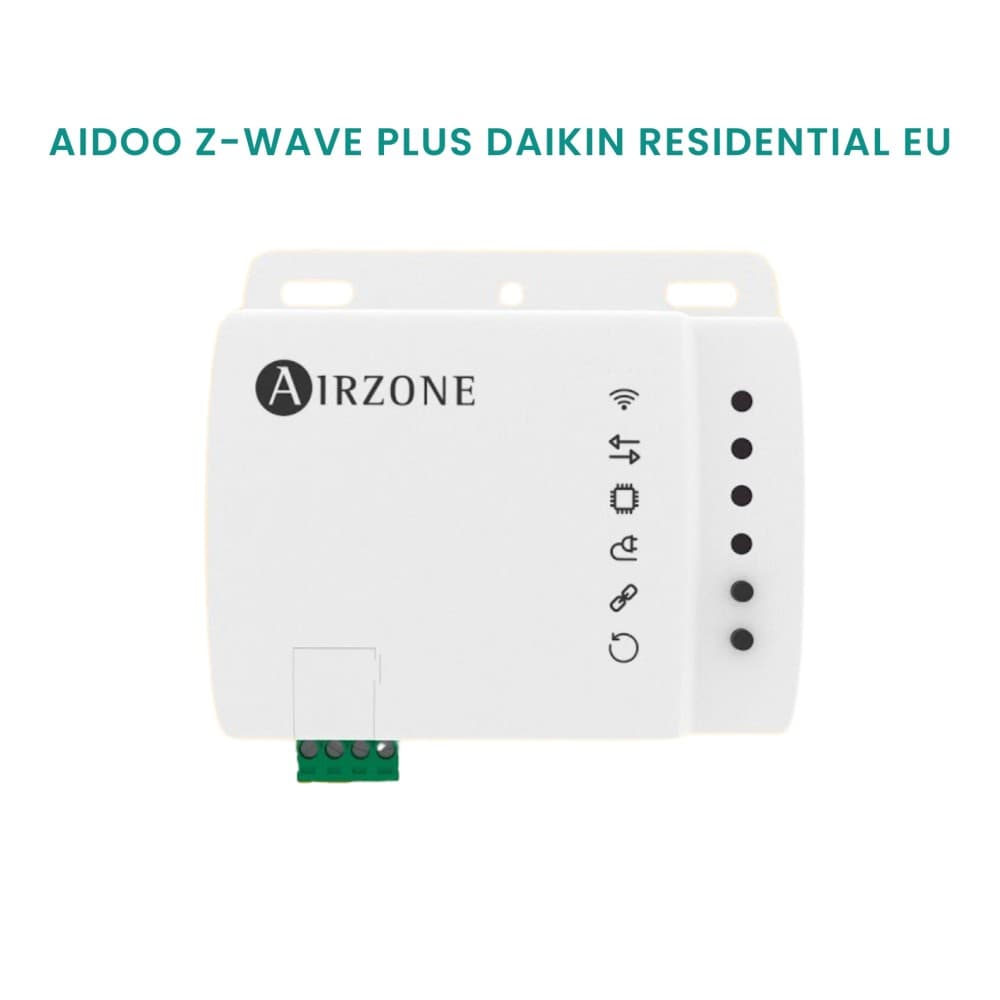 Bộ điều khiển máy lạnh cục bộ Aidoo Z-Wave Plus Daikin S21 Residential EU Airzone - AZAI6ZWEDA0
