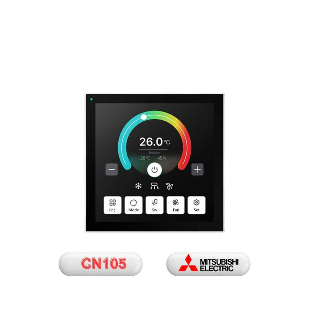 Bảng điều khiển điều hòa Mitsubishi Electric Matter Wifi CN105 - 81MTAC01-MIT