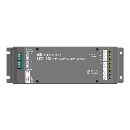 Bộ giải mã đèn LED DMX qua PWM Lite-Puter - LDX-120II