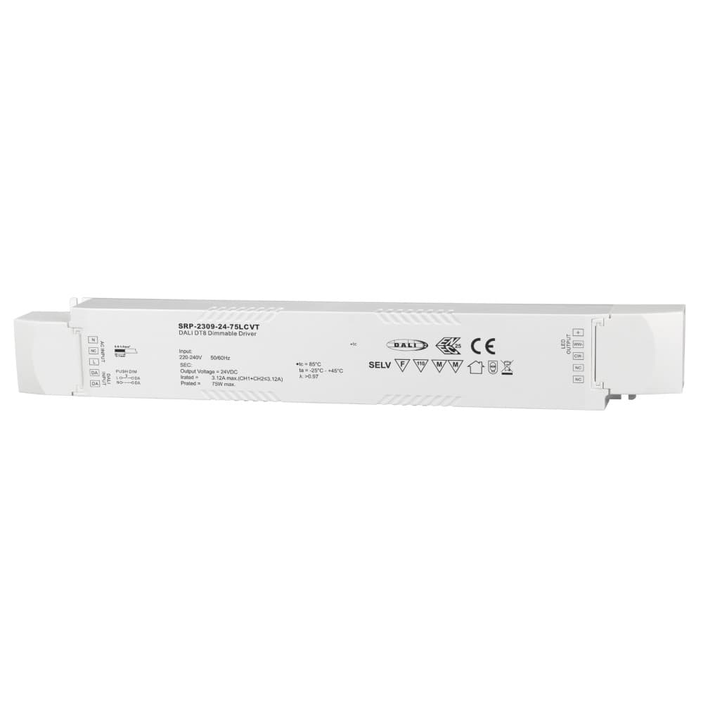 LED Driver DALI DT8 24V Tunable White CV Sunricher 75W & 150W
