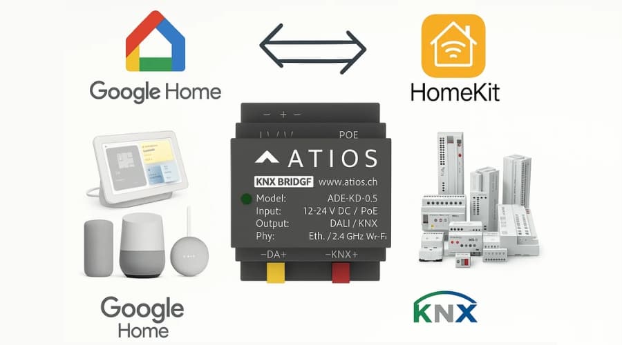 KNX Matter Bridge là gì? Giải pháp 3 trong 1 kết nối Apple Home, Google Home và KNX