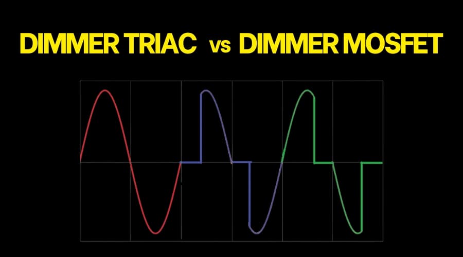 Dimmer TRIAC và Dimmer MOSFET – Sự khác biệt về kỹ thuật cắt pha Dimmer