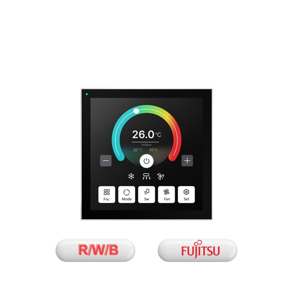 Bảng điều khiển điều hòa Fujitsu Matter Wi-Fi R/W/B - 81MTAC01-FUJ
