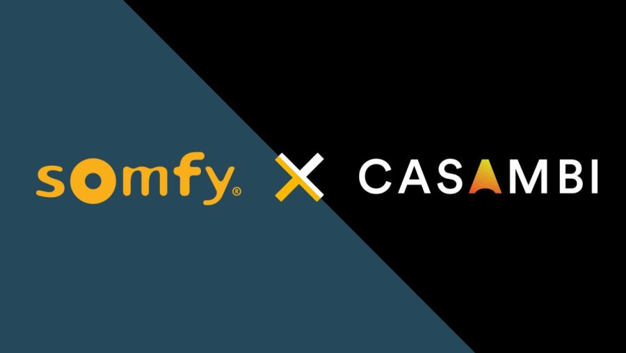 Casambi & Somfy Chính Thức Hợp Tác
