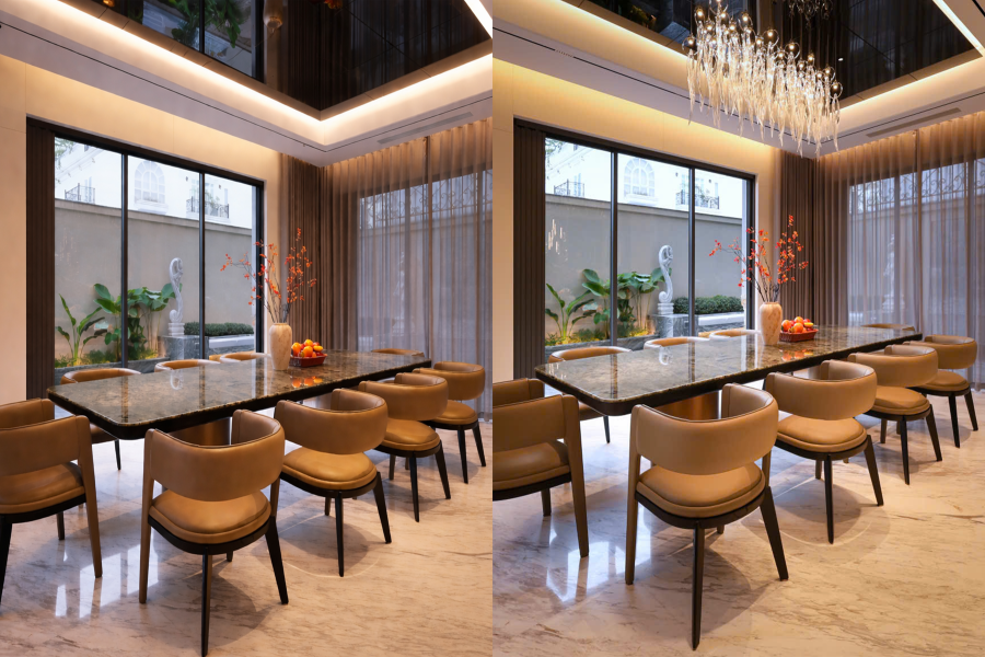 Đèn trang trí Châu Âu tích hợp KNX và DALI: khi ánh sáng định hình không gian sống