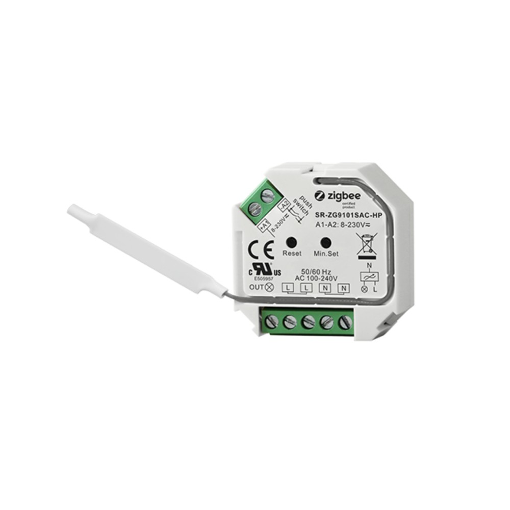 Bộ điều khiển dimmer Zigbee tăng giảm độ sáng Triac - AI-ZGDP-1M