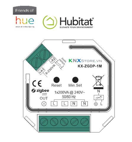 Bộ điều khiển dimmer tăng giảm độ sáng Triac AI Control slide 1