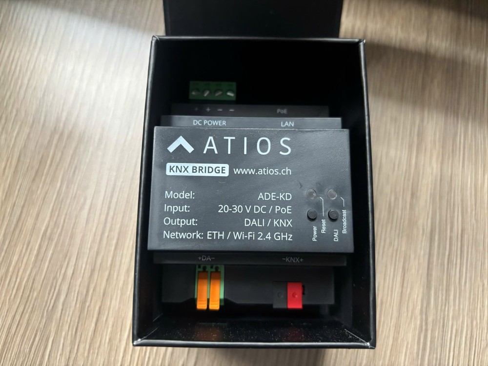 Bộ chuyển đổi KNX Matter Apple Homekit và Google Home, KNX DALI 2.0 Atios - ADE-KD slide 11