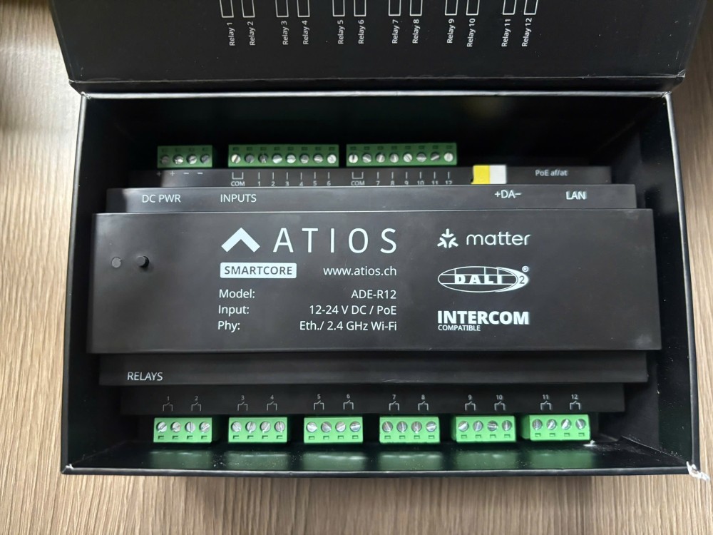 Bộ điều khiển trung tâm Matter, DALI 2.0 và 12 đầu vào/ra Atios Smartcore - ADE-R12-1.6 slide 7