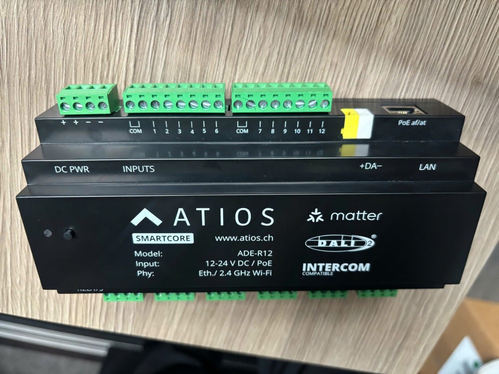 Bộ điều khiển trung tâm Matter, DALI 2.0 và 12 đầu vào/ra Atios Smartcore - ADE-R12-1.6 slide 9