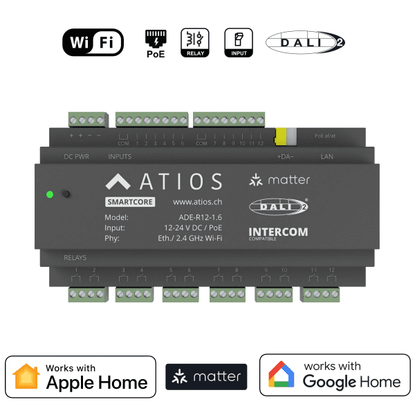 SmartCore hỗ trợ Apple HomeKit Atios - ADE-R12