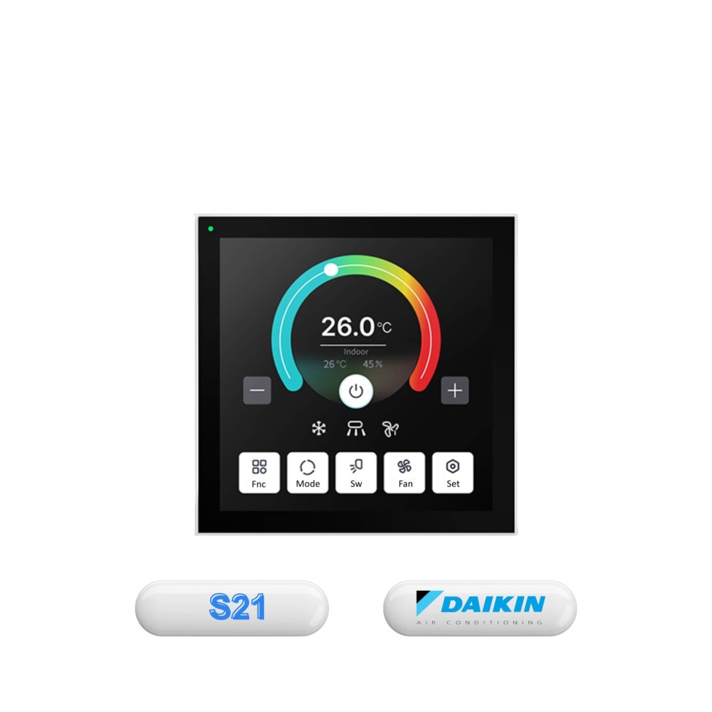 Thermostat điều khiển điều hòa Daikin Matter Wifi S21, P1P2 - 81MTAC01-DAI slide 6