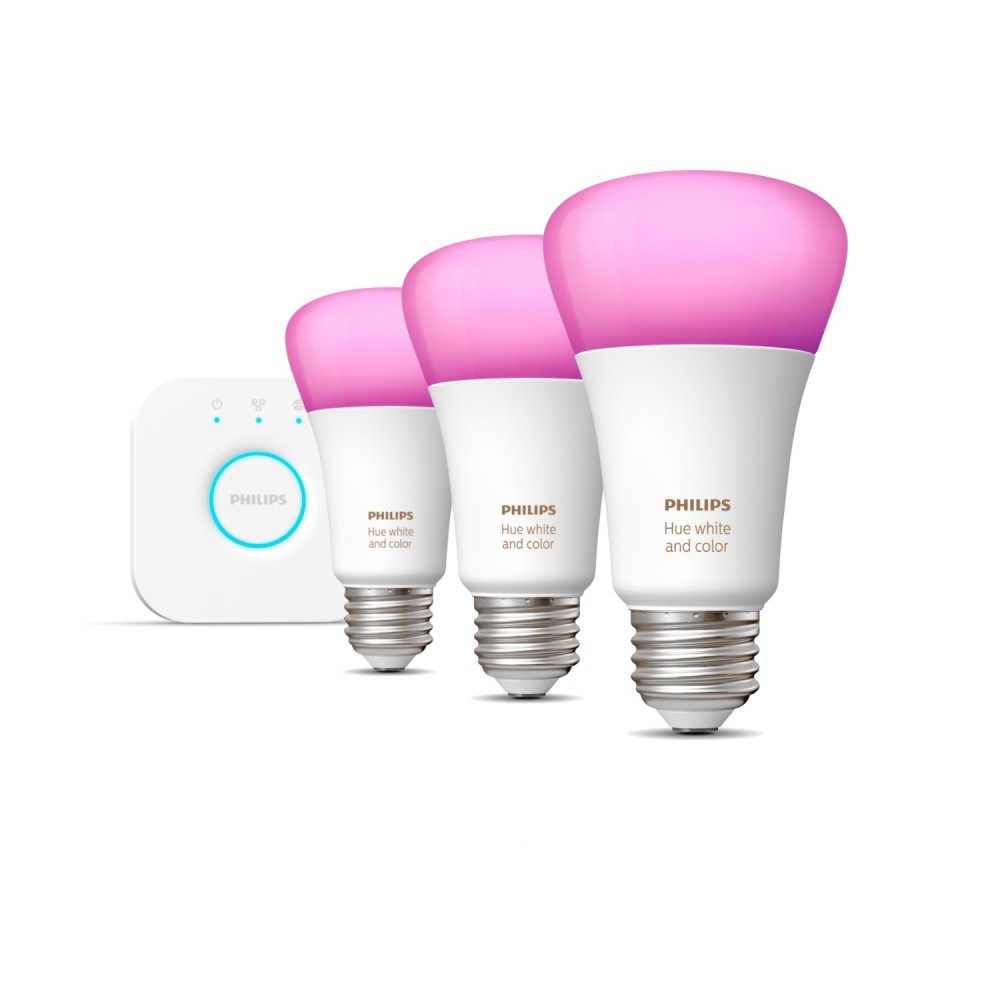 Bộ bóng đèn LED thông minh WCA 9W A60 E27 3set VN Philips Hue - 929002216821 slide 1