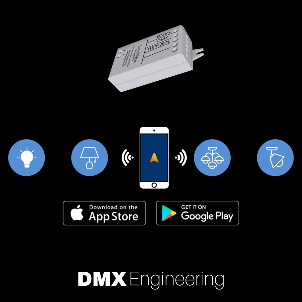 Bộ chuyển đổi DMX sang Casambi chọn ngữ cảnh SceneDMXcas slide 4