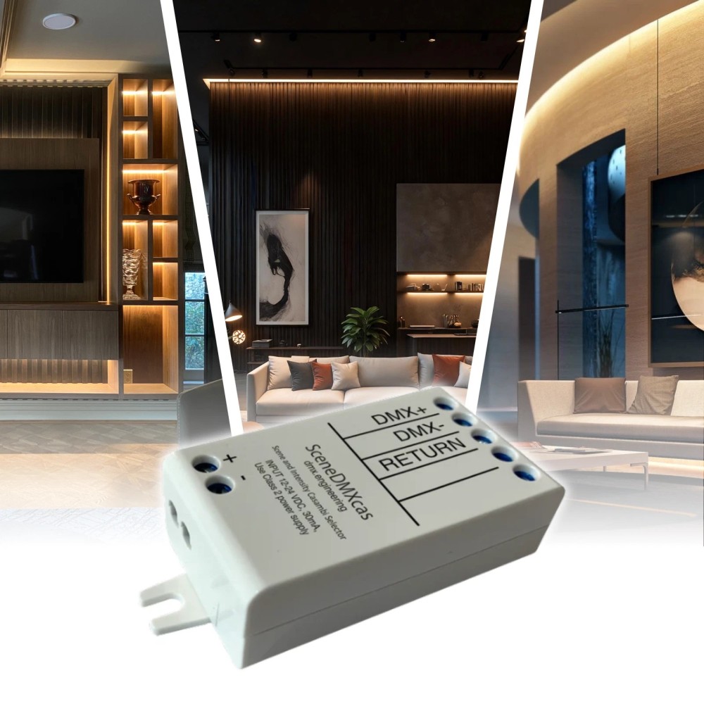 Bộ chuyển đổi DMX sang Casambi chọn ngữ cảnh SceneDMXcas slide 9