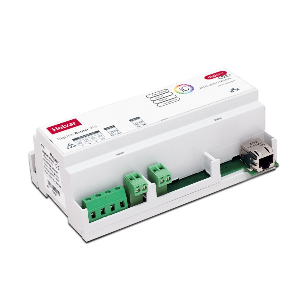 Bộ điều khiển chiếu sáng DALI 2, 2 ngõ ra Helvar - 910