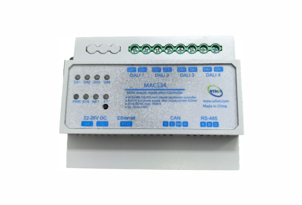Bộ Điều Khiển Chiếu Sáng DALI-2 UIT IOT MAC1XX