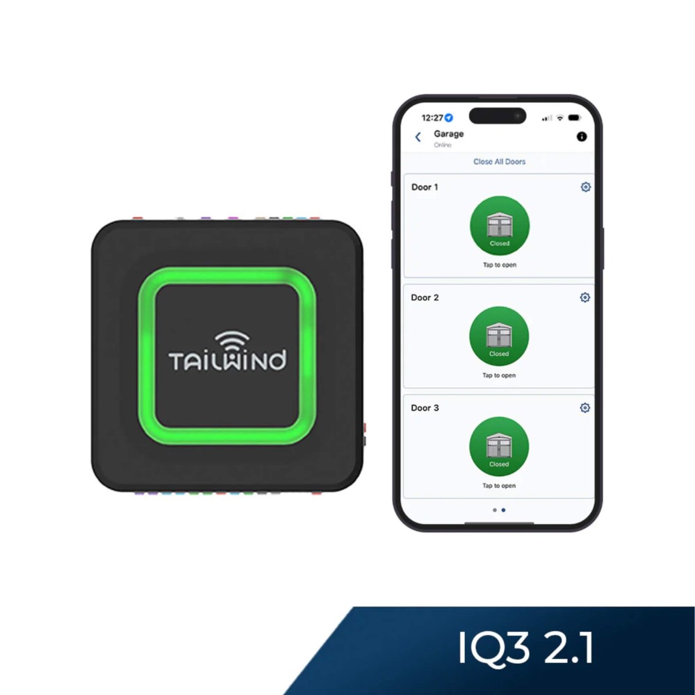 Bộ điều khiển cửa gara và cổng thông minh Tailwind iQ3 2.1