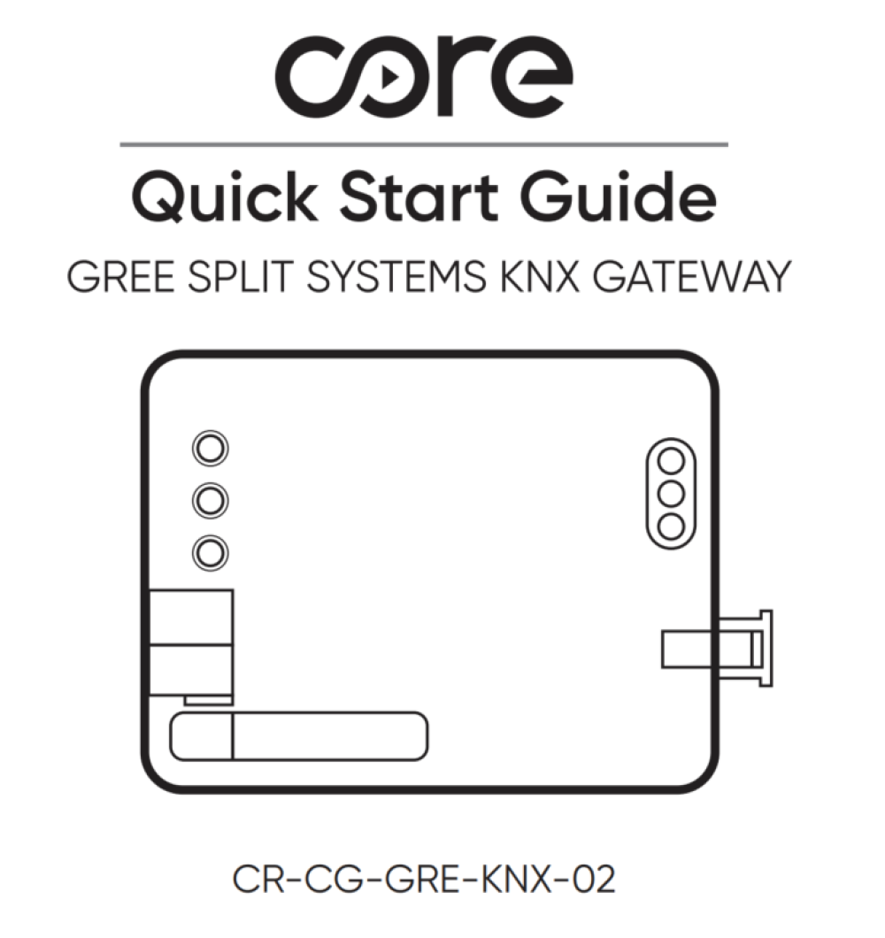 Bộ Điều Khiển Điều Hòa Treo Tường Gree Core CR-CG-GRE-KNX-02 slide 3