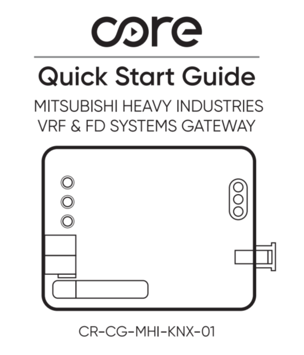 Bộ Điều Khiển Điều Hòa Mitsubishi Heavy Industries VRF Core CR-CG-MHI-KNX-01 slide 3