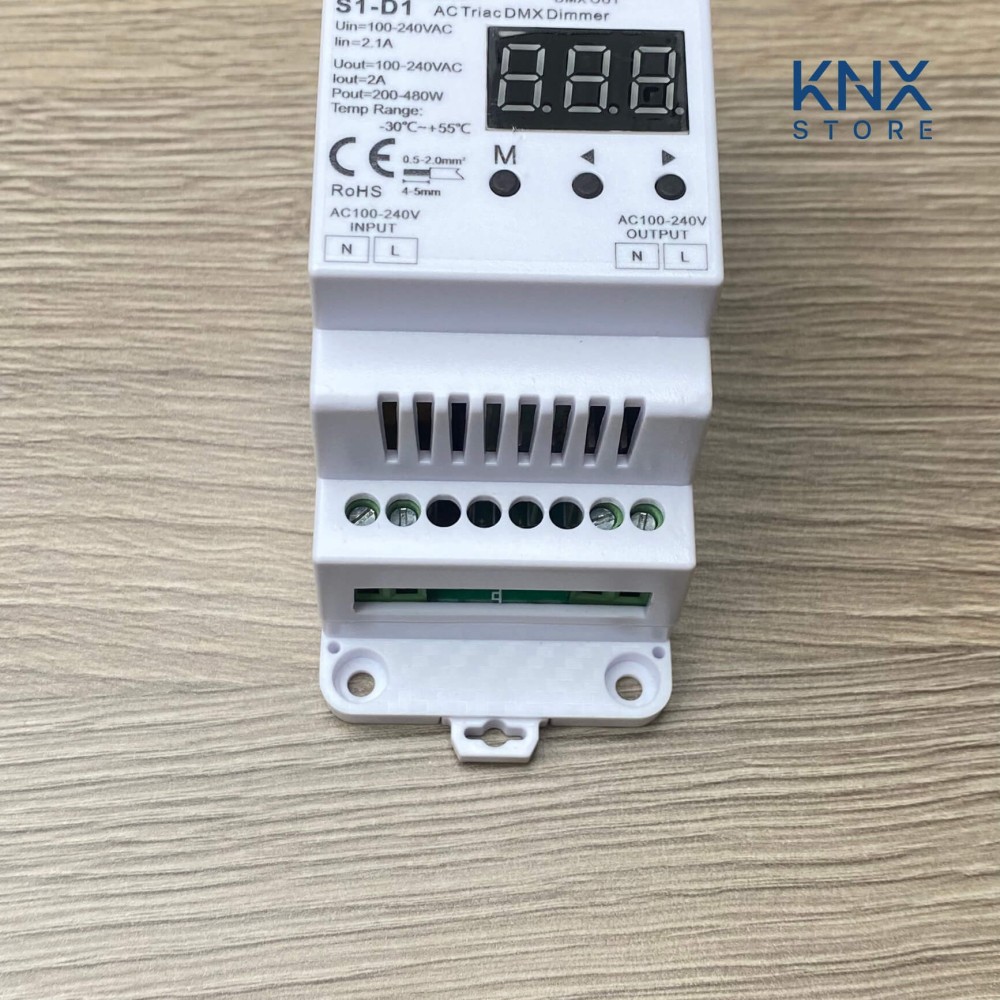 Bộ điều khiển dimmer DMX 1 kênh 2A - S1-D1 slide 7