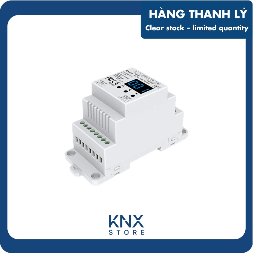 Bộ điều khiển dimmer DMX 1 kênh 2A - S1-D1