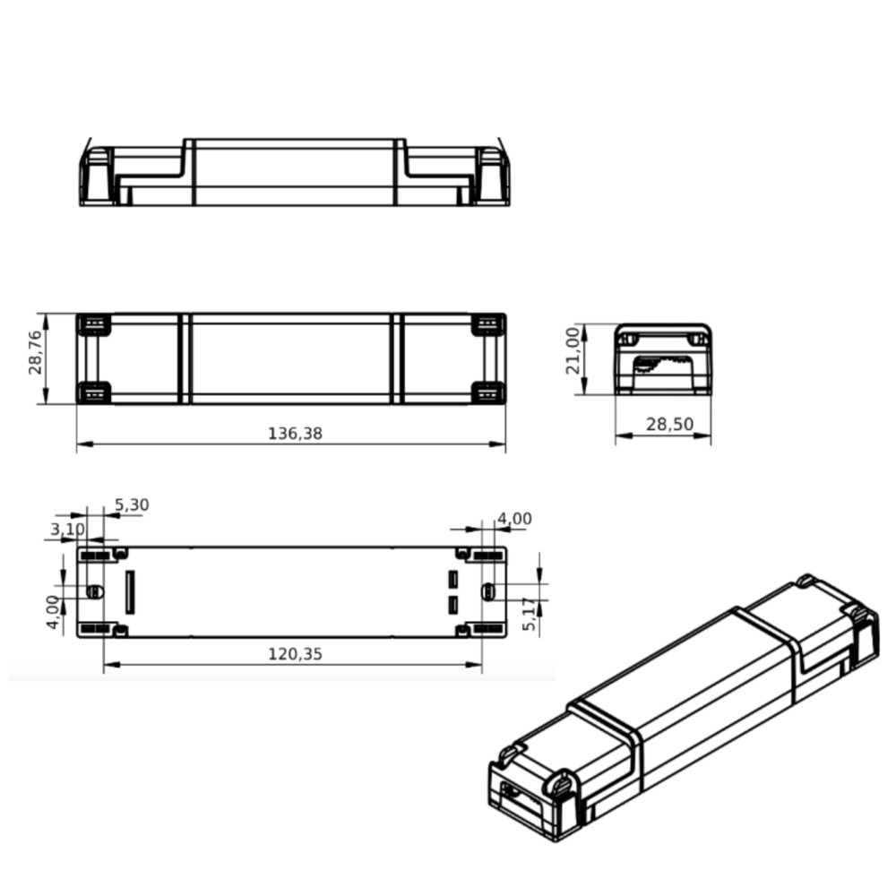 Bộ điều khiển LED Pixel SPI, 5-24V Casambi - RUNNING-LIGHT-CASAMBI slide 1