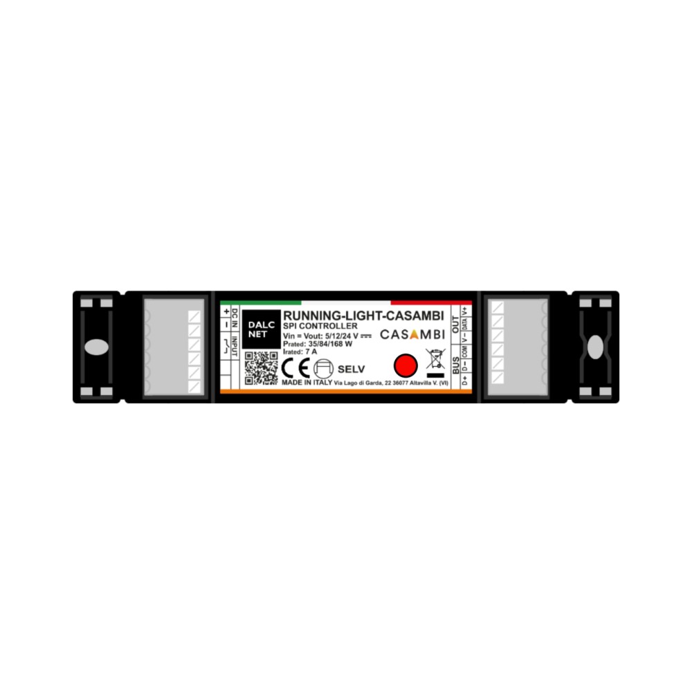 Bộ điều khiển LED Pixel SPI, 5-24V Casambi - RUNNING-LIGHT-CASAMBI slide 2